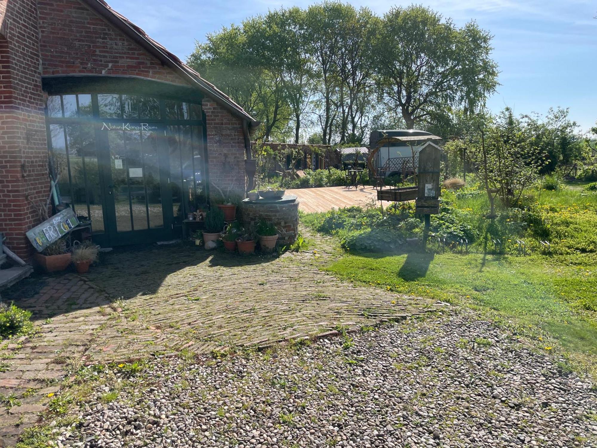 Ferienhof Spiegelhaus Krummhörn Exterior foto